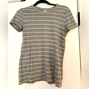 Babaton striped t, has stretch